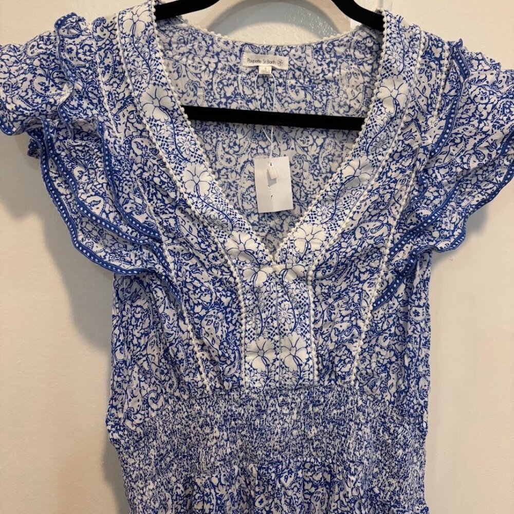 Poupette St. Barth Blue Dress